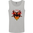Devil Inside Me Satanic Cat Demon Evil Mens Vest Tank Top Sports Grey
