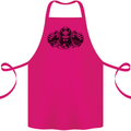 Devil Rider Motorcycle Motorbike Biker Cotton Apron 100% Organic Pink