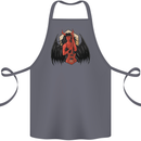 Devil Woman Guitar Death Heavy Metal Rock Cotton Apron 100% Organic Steel