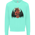 Devil Woman Guitar Death Heavy Metal Rock Kids Sweatshirt Jumper Peppermint