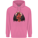 Devil Woman Guitar Death Heavy Metal Rock Mens 80% Cotton Hoodie Azelea