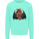 Devil Woman Guitar Death Heavy Metal Rock Mens Sweatshirt Jumper Peppermint