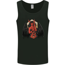 Devil Woman Guitar Death Heavy Metal Rock Mens Vest Tank Top Black