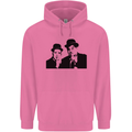 Dick and Doof Aka Laurel & Hardy Mens 80% Cotton Hoodie Azelea