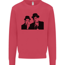 Dick and Doof Aka Laurel & Hardy Mens Sweatshirt Jumper Heliconia