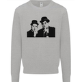 Dick and Doof Aka Laurel & Hardy Mens Sweatshirt Jumper Sports Grey