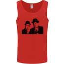 Dick and Doof Aka Laurel & Hardy Mens Vest Tank Top Red