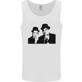 Dick and Doof Aka Laurel & Hardy Mens Vest Tank Top White