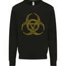 Digital Biohazard Gaming Gamer Zombie Kids Sweatshirt Jumper Black
