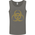Digital Biohazard Gaming Gamer Zombie Mens Vest Tank Top Charcoal
