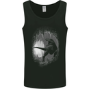 Dinosaur Cave T-Rex Mens Vest Tank Top Black