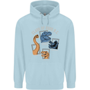 Dinosaur Class of 2000 BC Funny T-Rex Childrens Kids Hoodie Light Blue