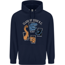 Dinosaur Class of 2000 BC Funny T-Rex Childrens Kids Hoodie Navy Blue