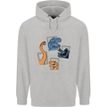 Dinosaur Class of 2000 BC Funny T-Rex Childrens Kids Hoodie Sports Grey