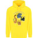 Dinosaur Class of 2000 BC Funny T-Rex Childrens Kids Hoodie Yellow