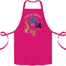 Dinosaur Class of 2000 BC Funny T-Rex Cotton Apron 100% Organic Pink