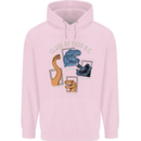Dinosaur Class of 2000 BC Funny T-Rex Mens 80% Cotton Hoodie Light Pink