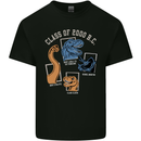 Dinosaur Class of 2000 BC Funny T-Rex Mens Cotton T-Shirt Tee Top Black
