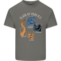 Dinosaur Class of 2000 BC Funny T-Rex Mens Cotton T-Shirt Tee Top Charcoal
