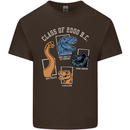 Dinosaur Class of 2000 BC Funny T-Rex Mens Cotton T-Shirt Tee Top Dark Chocolate