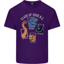 Dinosaur Class of 2000 BC Funny T-Rex Mens Cotton T-Shirt Tee Top Purple