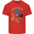 Dinosaur Class of 2000 BC Funny T-Rex Mens Cotton T-Shirt Tee Top Red