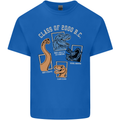 Dinosaur Class of 2000 BC Funny T-Rex Mens Cotton T-Shirt Tee Top Royal Blue