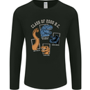 Dinosaur Class of 2000 BC Funny T-Rex Mens Long Sleeve T-Shirt Black