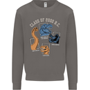 Dinosaur Class of 2000 BC Funny T-Rex Mens Sweatshirt Jumper Charcoal