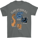 Dinosaur Class of 2000 BC Funny T-Rex Mens T-Shirt 100% Cotton Charcoal