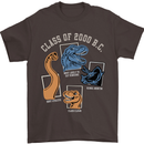 Dinosaur Class of 2000 BC Funny T-Rex Mens T-Shirt 100% Cotton Dark Chocolate