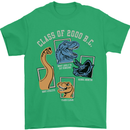 Dinosaur Class of 2000 BC Funny T-Rex Mens T-Shirt 100% Cotton Irish Green