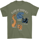 Dinosaur Class of 2000 BC Funny T-Rex Mens T-Shirt 100% Cotton Military Green