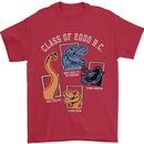 Dinosaur Class of 2000 BC Funny T-Rex Mens T-Shirt 100% Cotton Red