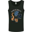 Dinosaur Class of 2000 BC Funny T-Rex Mens Vest Tank Top Black