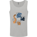 Dinosaur Class of 2000 BC Funny T-Rex Mens Vest Tank Top Sports Grey