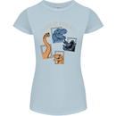Dinosaur Class of 2000 BC Funny T-Rex Womens Petite Cut T-Shirt Light Blue