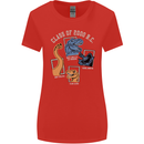 Dinosaur Class of 2000 BC Funny T-Rex Womens Wider Cut T-Shirt Red