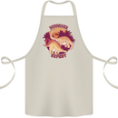 Dinosaur Expert Cotton Apron 100% Organic Natural