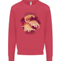 Dinosaur Expert Kids Sweatshirt Jumper Heliconia