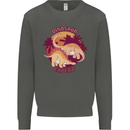 Dinosaur Expert Kids Sweatshirt Jumper Storm Grey