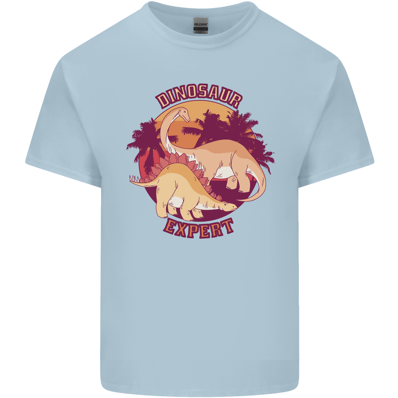 Dinosaur Expert Kids T-Shirt Childrens Light Blue