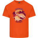 Dinosaur Expert Kids T-Shirt Childrens Orange