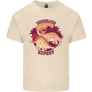 Dinosaur Expert Mens Cotton T-Shirt Tee Top Natural