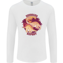 Dinosaur Expert Mens Long Sleeve T-Shirt White