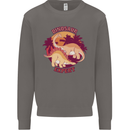 Dinosaur Expert Mens Sweatshirt Jumper Charcoal