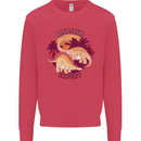 Dinosaur Expert Mens Sweatshirt Jumper Heliconia