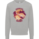 Dinosaur Expert Mens Sweatshirt Jumper Sports Grey