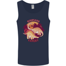 Dinosaur Expert Mens Vest Tank Top Navy Blue