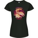 Dinosaur Expert Womens Petite Cut T-Shirt Black